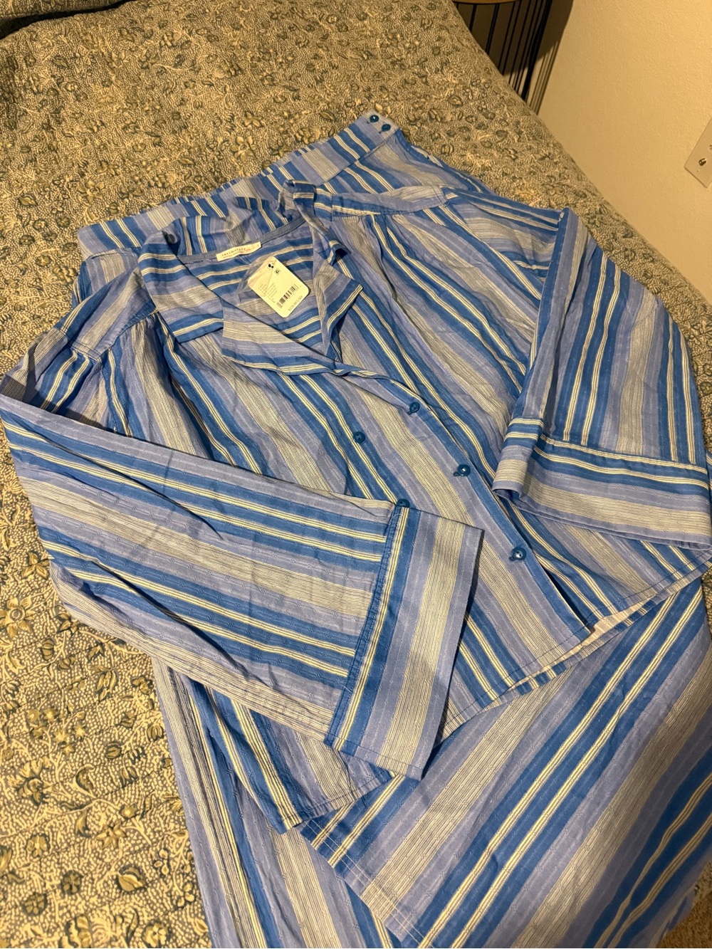 Free People NWT Striped Pjs